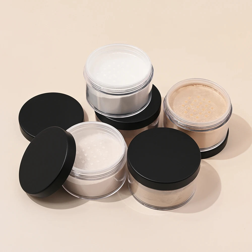 Private Label Vegan Long-Lasting Waterproof Makeup Setting Powder Eco-Friendly Loose Mineral Ingredient with Alluring Scent