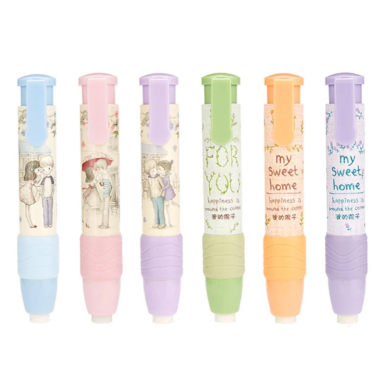 Soodoodo Hot Selling School OEM Custom Rubber Mechanical Pencil Eraser Refill