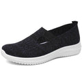 Women's Solid Colour Fashion Loafers Thick Bottom Wear Ladies Casual Shoes Hollow Breathable Ladies Outdoor Walking Shoes