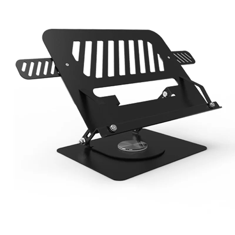 Support OEM/ODM Reading Cook Book Display Holder Stand 360 Rotating Swivel Foldable Adjustable Metal Book Stand