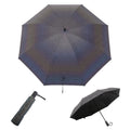 Ovida Minimalist Adult Gift Umbrella with Reflective Panels Custom Light Three-Folding Auto Open Design Metal Frame