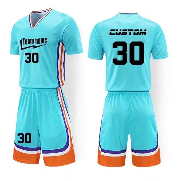 Wholesale Polyester Team Sublimation Practice Basketball Jersey Wear Customise for Mens