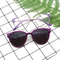 Retro Women Men Polarized Sunglasses Fashion Glasses Frame TR90 Solid HIGO Unisex Designer Magnetic Eyeglasses TAC Lenses