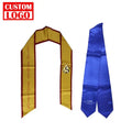 Personalized Design Stole Graduation Wholesale Cheap V Stoles for Graduation
