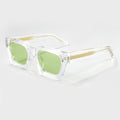 Custom Metal Logo Polarized Eyewear Sun Glasses 1439S Premium Luxury Square Thick Acetate Shades Sunglasses for Men and Women