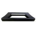 Dutch Bigger Size Antraciet Glass Sliding Door Aluminum Alloy Handle for 10mm Tempered Glass Sliding Door