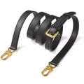 Wholesale Luxury Adjustable Crossbody Handmade Leather Handle Strap with Hook for Handbag Belts and Shoulder Bag Accessories