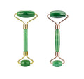 2022 Green Jade Facial Massager Guasha Stone Roller Set Masajeador Rodillo De Jade Roller Gua Sha for Face