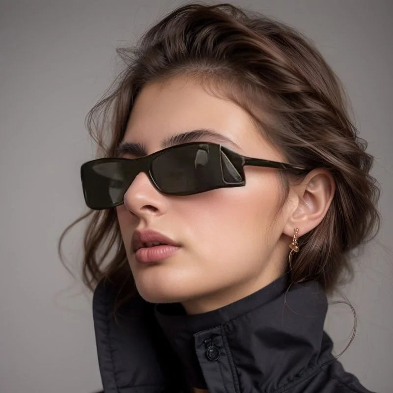 DOISYER Wholesale Women's Hip-Hop Small Square UV400 Sunglasses Custom Logo Party Fashion PC Frame Sunglasses