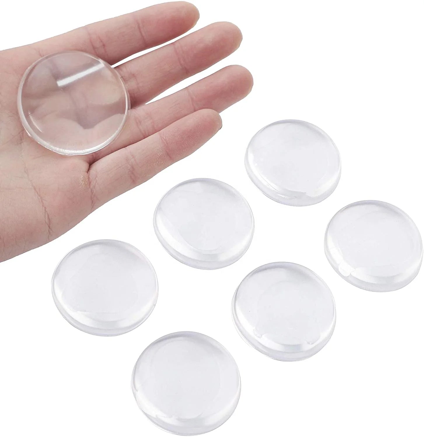 Adhesive Door Stopper Cabinet Door Bumpers Chair Wall Protector Preventing Damage to Cabinet Door Knob