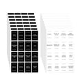 Membership VIP Card/business Card/greeting Thank You Card CR80 Plastic PVC KY-C07 Free Sample Cheap Price CMYK Printing Jingpo