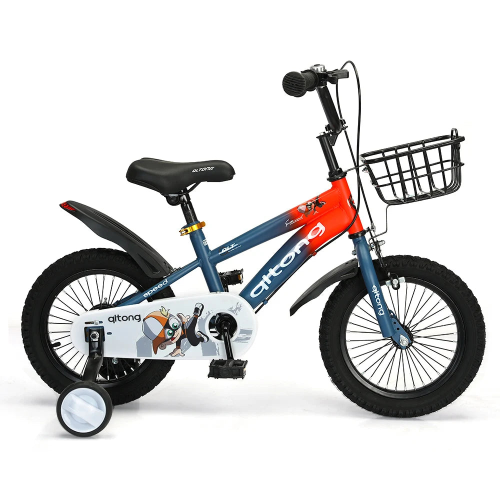 Factory Direct 12''-18'' Inch Kids Bicycle Carbon Steel Toddler Cycle with Brake Line System for Girls and Boys