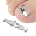 Ingrown Toenail Corrector  Nail Care Tool with Straightening Clip and Curved Brace for Paronychia and Thick Toenail Correction