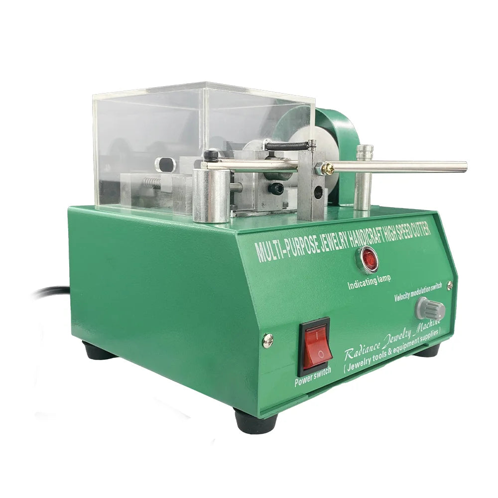 Attractive Price Jewelry Tool Equipment 360W 6800RPM High Speed Multifunction Metal Cutting Diamond Gem Jewelry Cutting Machine