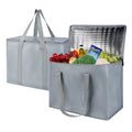 Customizable Reusable Shopping Non Woven Laminated Shopping Thermal Bags for Lunch Food Take Away Tote Bag