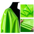 PFAS FREE Faux Pu Leather Fabric with Knitted Stretch Polyester Backing Finished Pattern for Dresses Jackets Skirts & Clothing