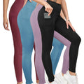 Wholesale Custom Fitness Pants Women Oversized High Waist Tummy Control Scrunch Butt Lifting Gym Workout Leggings Solid Pattern
