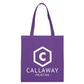 Ruthbag Non-Woven Handled Oversized Tote Bag with Shoulder Strap Economy Promotional Organizer and Letter Pattern