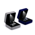 Factory Wholesale Luxury Velvet Jewelry Box Custom Logo New Design Jewelry Packaging Boxes in Stock for Earrings Necklace Rings