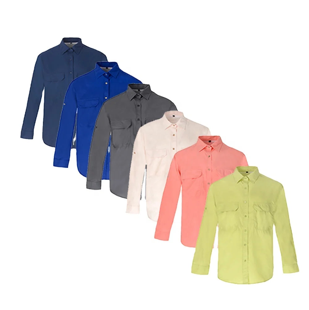 Factory Wholesale Mens Fishing Shirt Fashion Style Solid Color Mens Casual Hot Summer Fishing Shirt