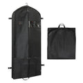 Wholesale Reusable Custom Logo Dust Dress Clothes Cover Non Woven Suit Folding Garment Bags With Zipper