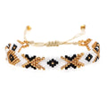 Evil Eye Bracelet Boho Fashion Jewelry Handmade Geometric Woven Miyuki Seed Beads Bracelets for Women