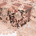 Wholesale 2025 Fashion Elegant Wedding Dress Water Resistant Woven Weft Embroidery Design 3D Flower 100% Polyester Plain Girls MegaBDM