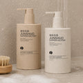 Wholesale 500ml Empty HDPE Cylinder Lotion Bottle Matte Finish Plastic Body Lotion Bottles with Pump