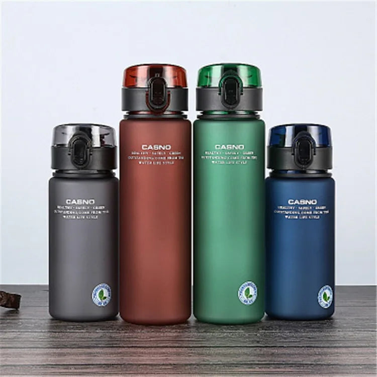 Frosted Sports Water Bottle Space Cup Plastic Handy Kettle New Fashion Fitness Cup Creative Portable Student Kettle With Lid