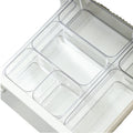 Modern Rectangle Multi-size 1-Layer 5kg Capacity Bathroom Storage Clear PET Eco-Friendly Organizing Containers Drawer Organizer