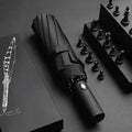 Factory Sale 12 Bones Foldable Compact Travel Sunny and Rain Dual Use Fully Automatic Umbrellas for Men and Women