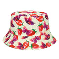 Wholesale Custom Logo All Over Printing Bucket HatDouble-sided Summer Fisherman Gorras