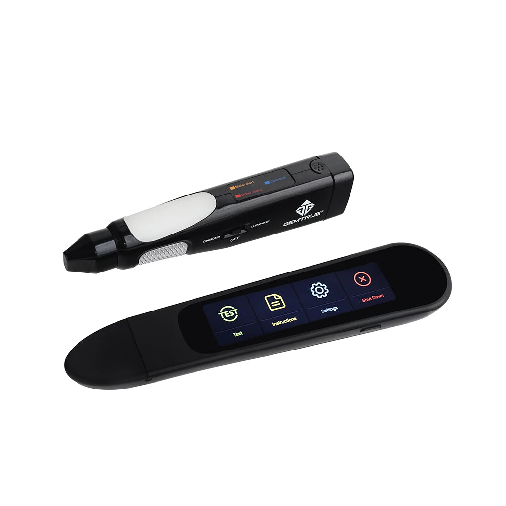 DK10200-8900 GemTrue ARETE Combo Set - Synthetic CVD HTHP Type IIa Natural Diamond Moissanite Tester Pen