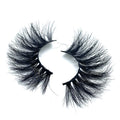 Best Quality 25MM Mink Other Eyelashes Factory Premium Soft 25MM 3D Mink Eyelashes Wispy Real Mink Full Strip Eyelashes