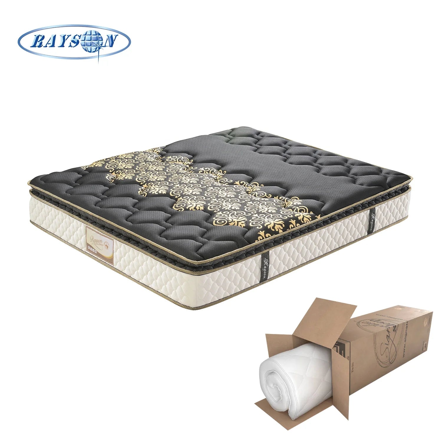 Manufacturer in China Luxurious Mattress with Pocket Spring Suitable for the United Arab Emirates