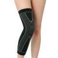 High Elastic Adjustable Knitted Nylon Compression Sports Knee Sleeve Brace Strap Knee Pad