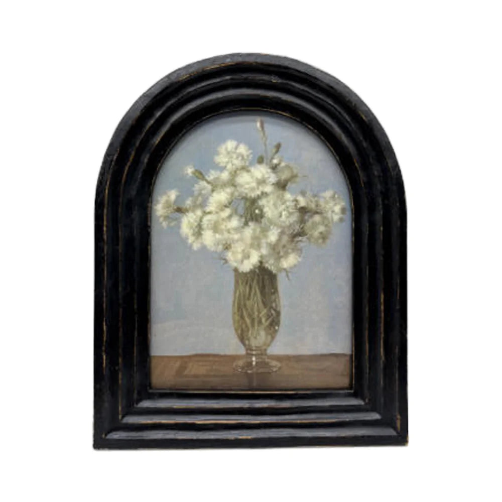 Custom 4x6 Vintage Picture Frame European Luxury Retro Resin Antique Photo Frame Home Wall Decoration with Arch-Shaped Painting