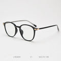 Korean Version of TR90 Net Red Round Flat Glasses Female Student Myopia Glasses Frame Trendy Male Literary Glasses Frame