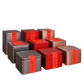 Star Packaging Promotional Plain Silver Empty Rectangular Packing Customized Tin Lid Tin Can Metal Boxes