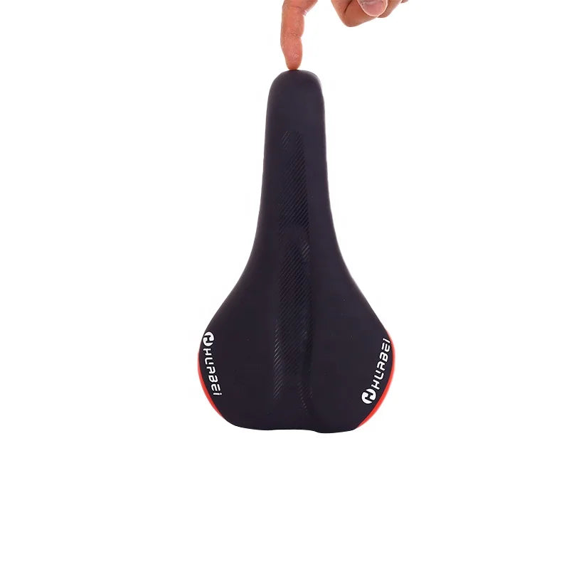 Factory Direct Sale Custom Comfortable Waterproof Black Bike Seat Bicycle Saddle