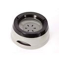 No-Spill Slobber Stopper Water Bowl Free Sample Custom Silicone Pet Dog Water Bowl Collapsible Travel Dog Bowl