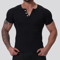 Summer Men's Casual Solid Color T-Shirt Breathable and Custom Logo Graphic Wholesale Blank Plain Design