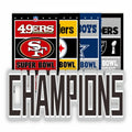 Fast Shipping San Francisco 49ers NFL Super Bowl Championship Flag 3x5 ft Banner
