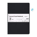SINOART 32 SHEETS Journals Travel Notebook 3pcs Acid-free Journal Notebook A6 Kraft Cover Paper Notebook