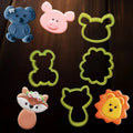 Sweet Sugarbelle Lion Hedgehog Fondant Biscuit Clay Dough Cutter Mold and Cookie Cutter Set for Royal Icing