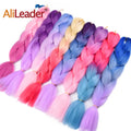 Wholesale 24" 100g Hot Selling Jumbo Box Braid Ombre Braiding Hair African Crochet Braids Hair Synthetic Hair Extensions