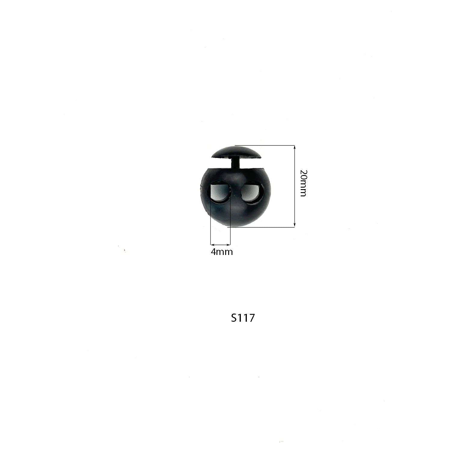 Types of Colored Plastic Spring Buckle Rope Stopper String Spring Stopper with Backpacks