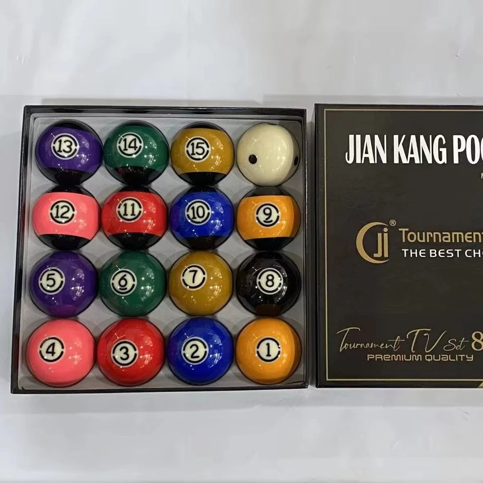 Premium 8A Quality Tournament TV Ball Set 57.2 mm Billiard Pool Ball MegaBDM