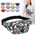 Wholesale Oxford Waterproof Crossbody Large Capacity Daily Life Waist Bags Unisex Custom Printing Sublimation Sport Fanny Pack
