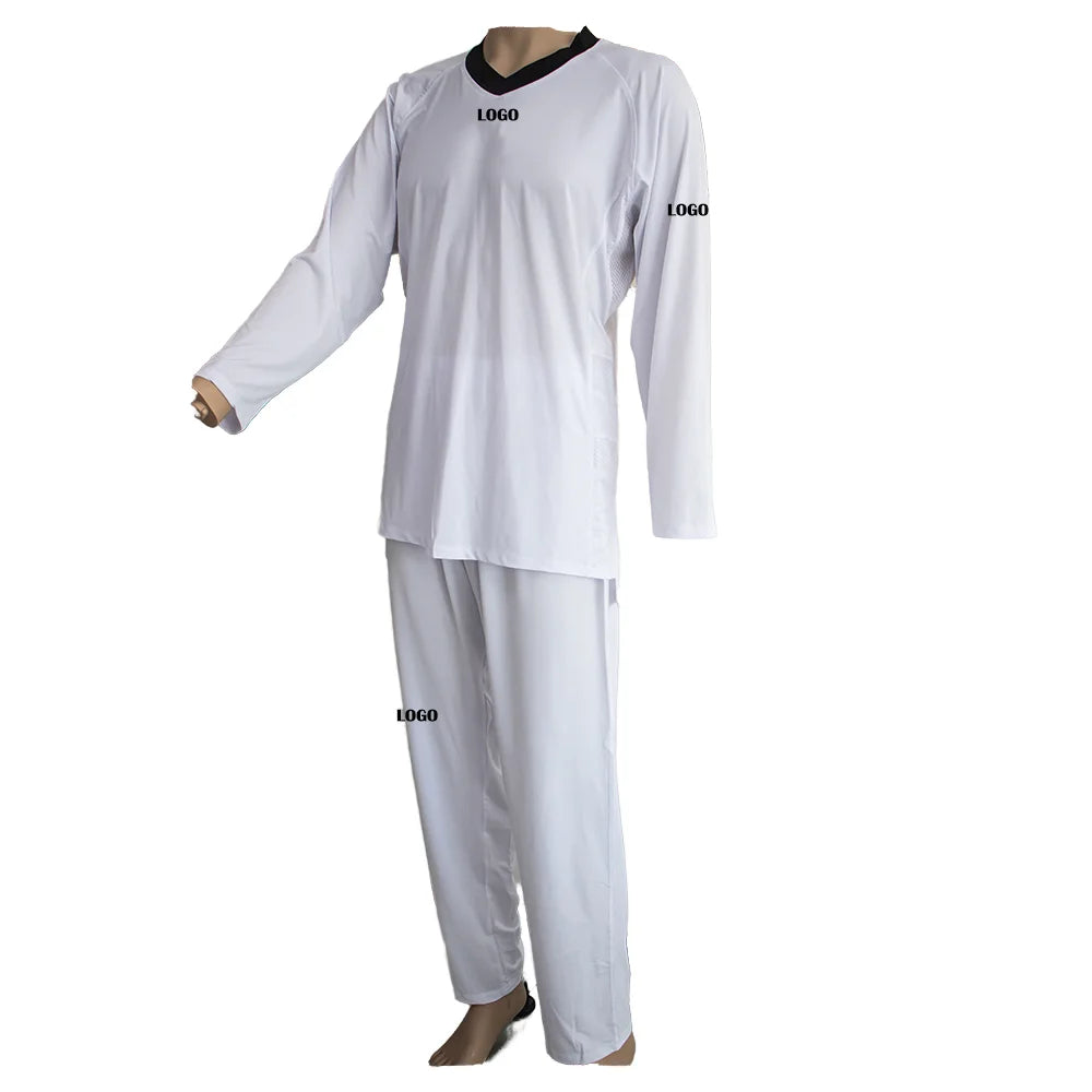 2025 New Taekwondo Uniform Fighting Martial Arts Style Karate Judo Jujutsu Aikido Clothing